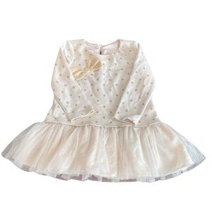 Bonnie Baby Metallic Polkadot top 18M